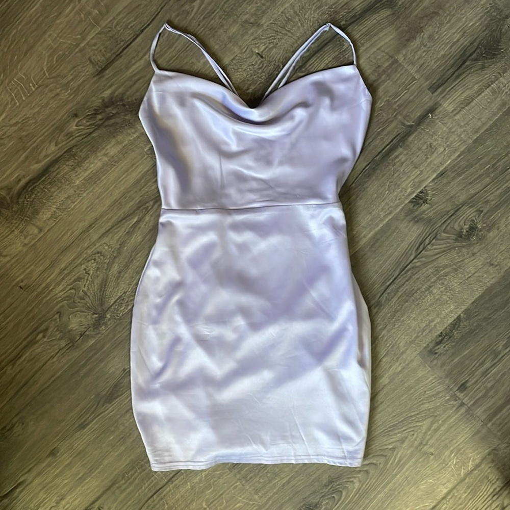 Spaghetti strap formal dress